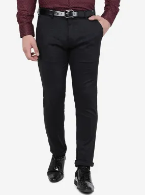 Slim Fit Black Trouser for Club Wear by JB Studio