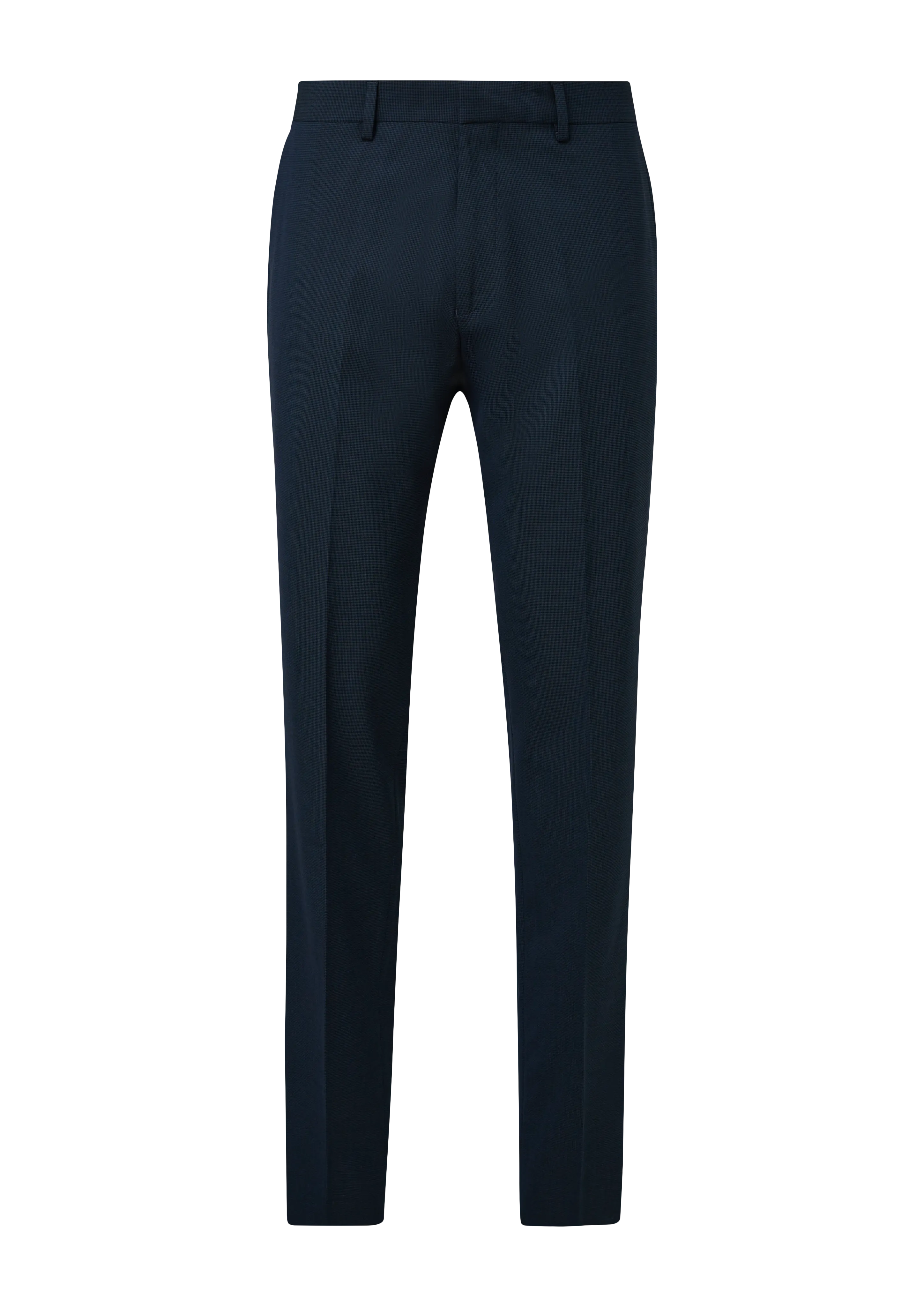 Slim fit: viscose blend trousers