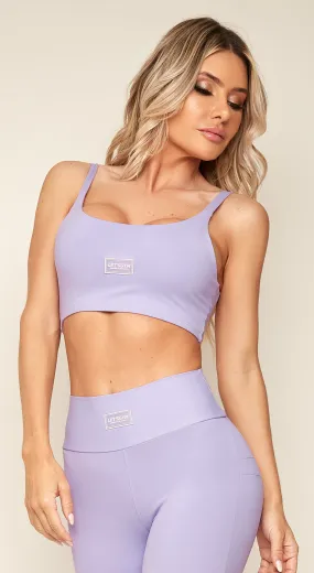 Solid Colors Bra - Lilac