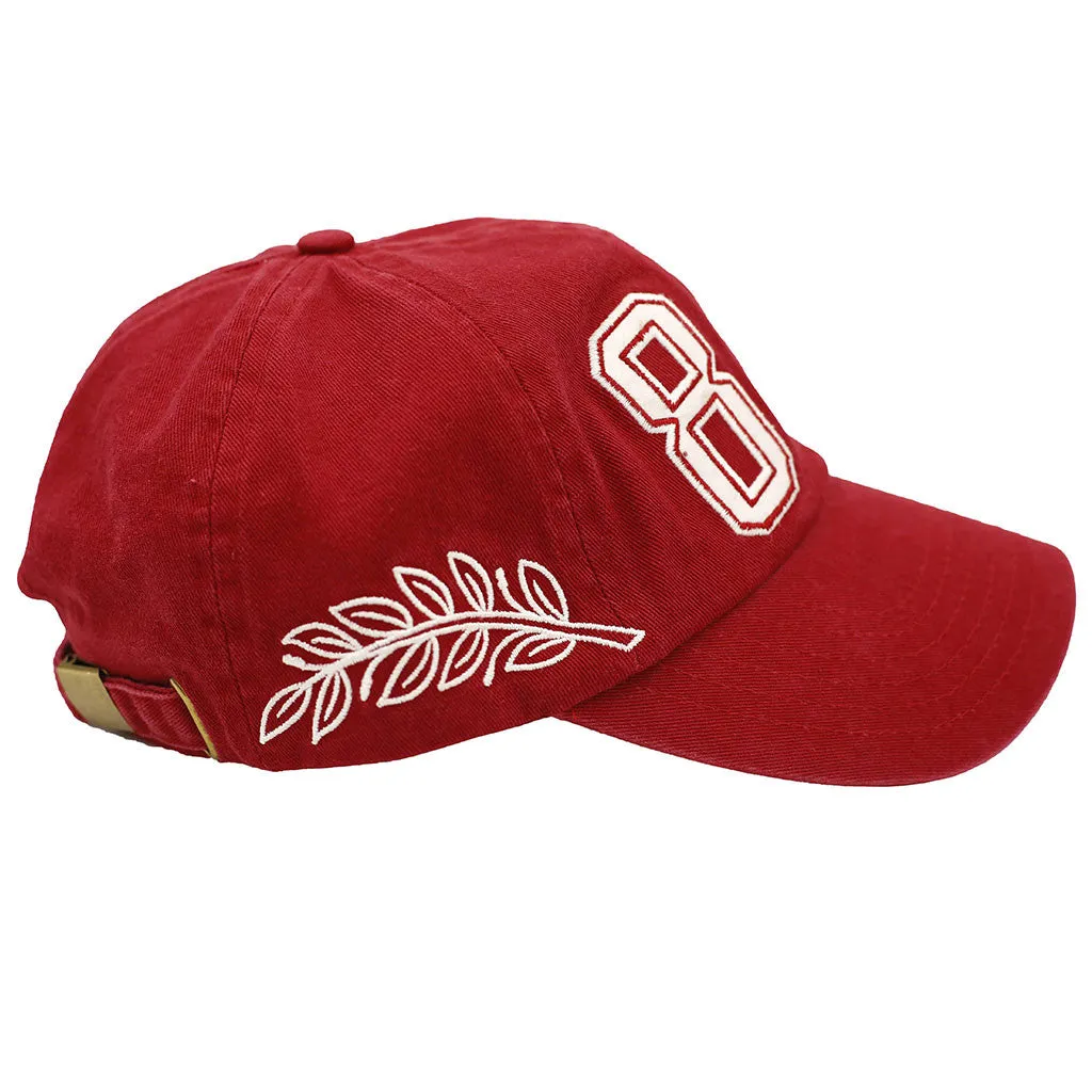 Spirit Embroidered Polo Hat Maroon