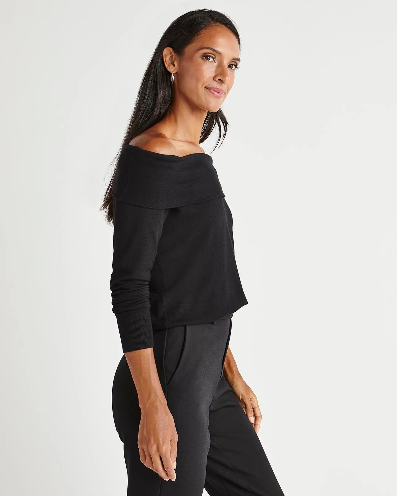 Splendid x Cella Jane Off-Shoulder Top