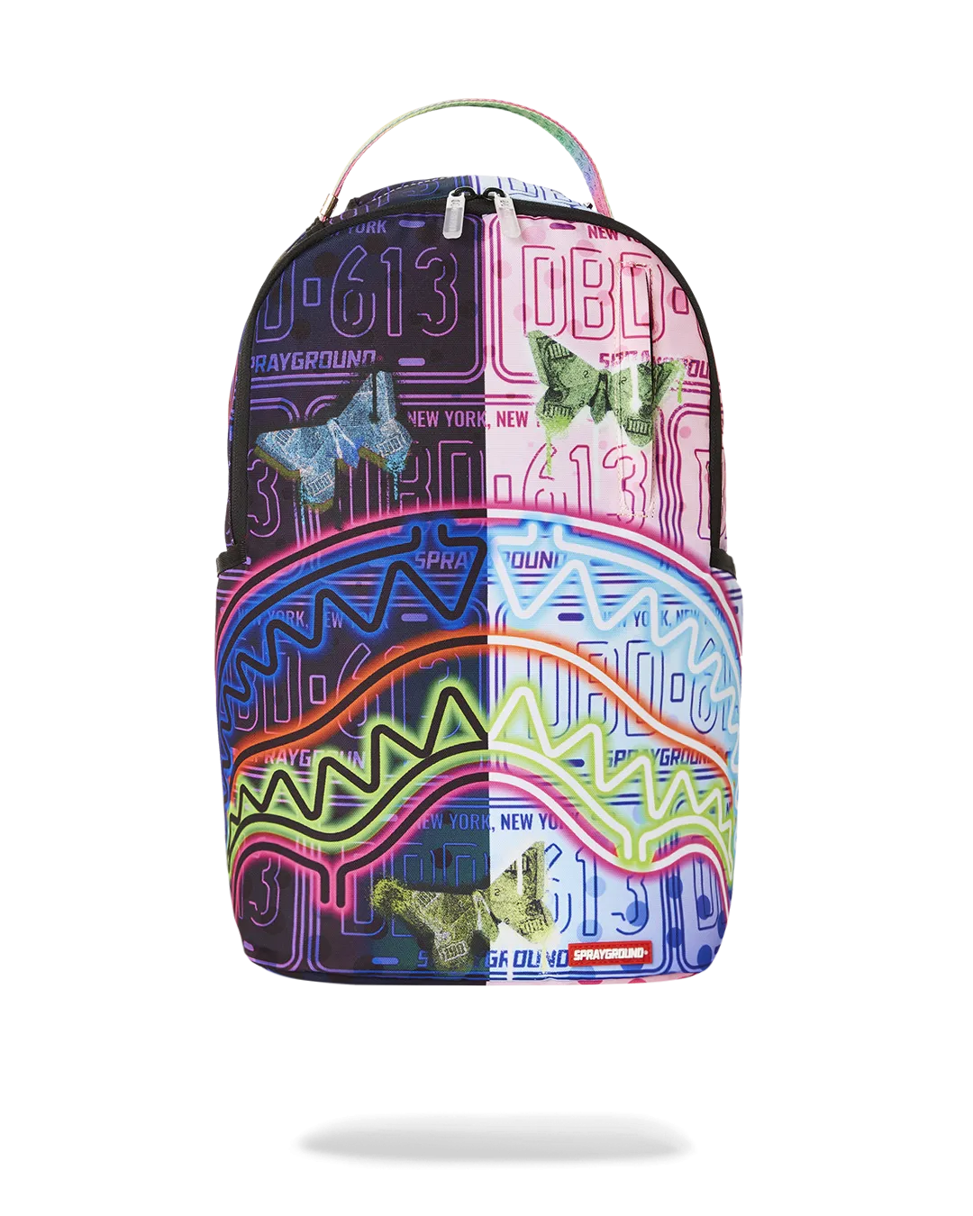 Sprayground Neon Plates Deluxe Backpack B4826