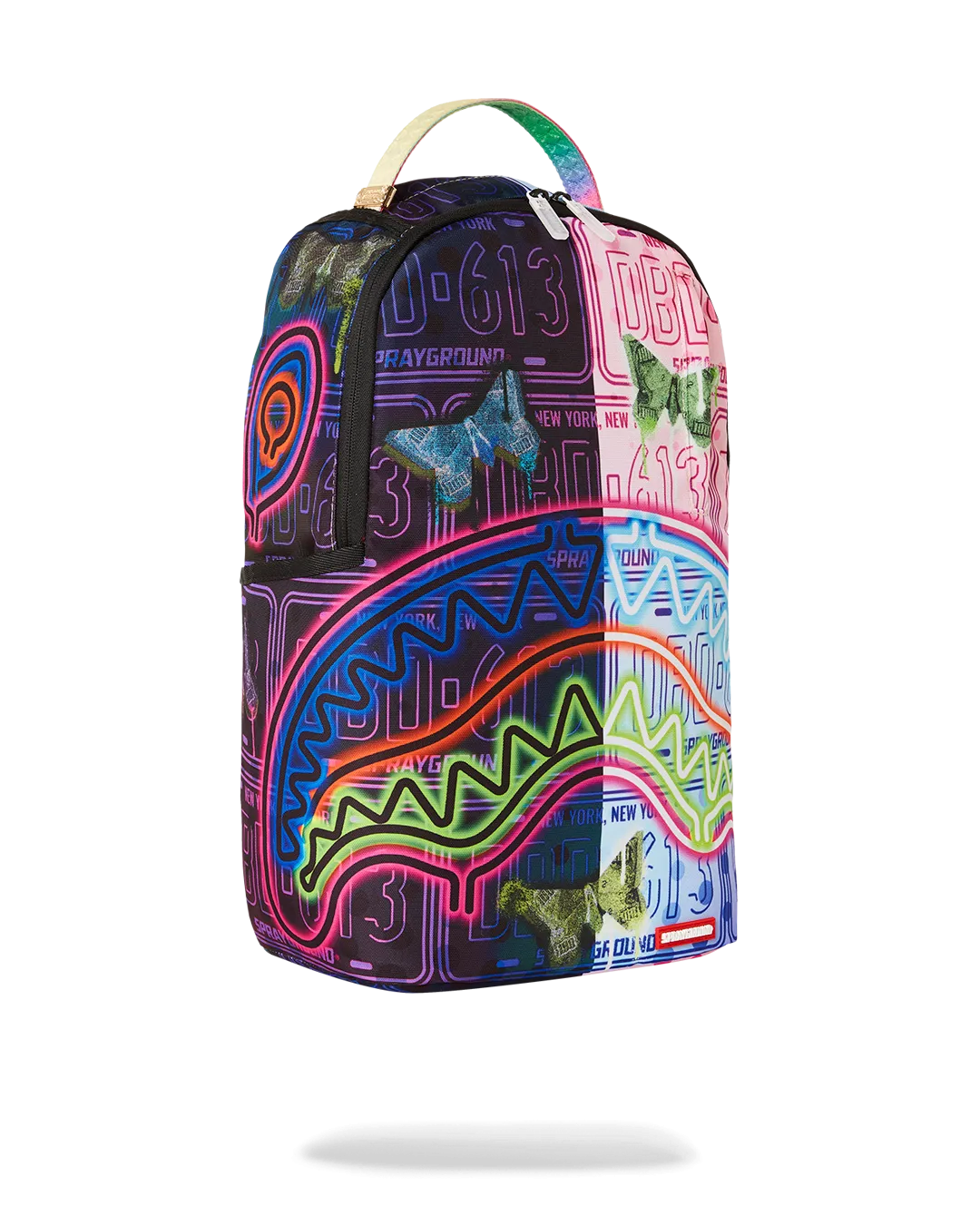 Sprayground Neon Plates Deluxe Backpack B4826