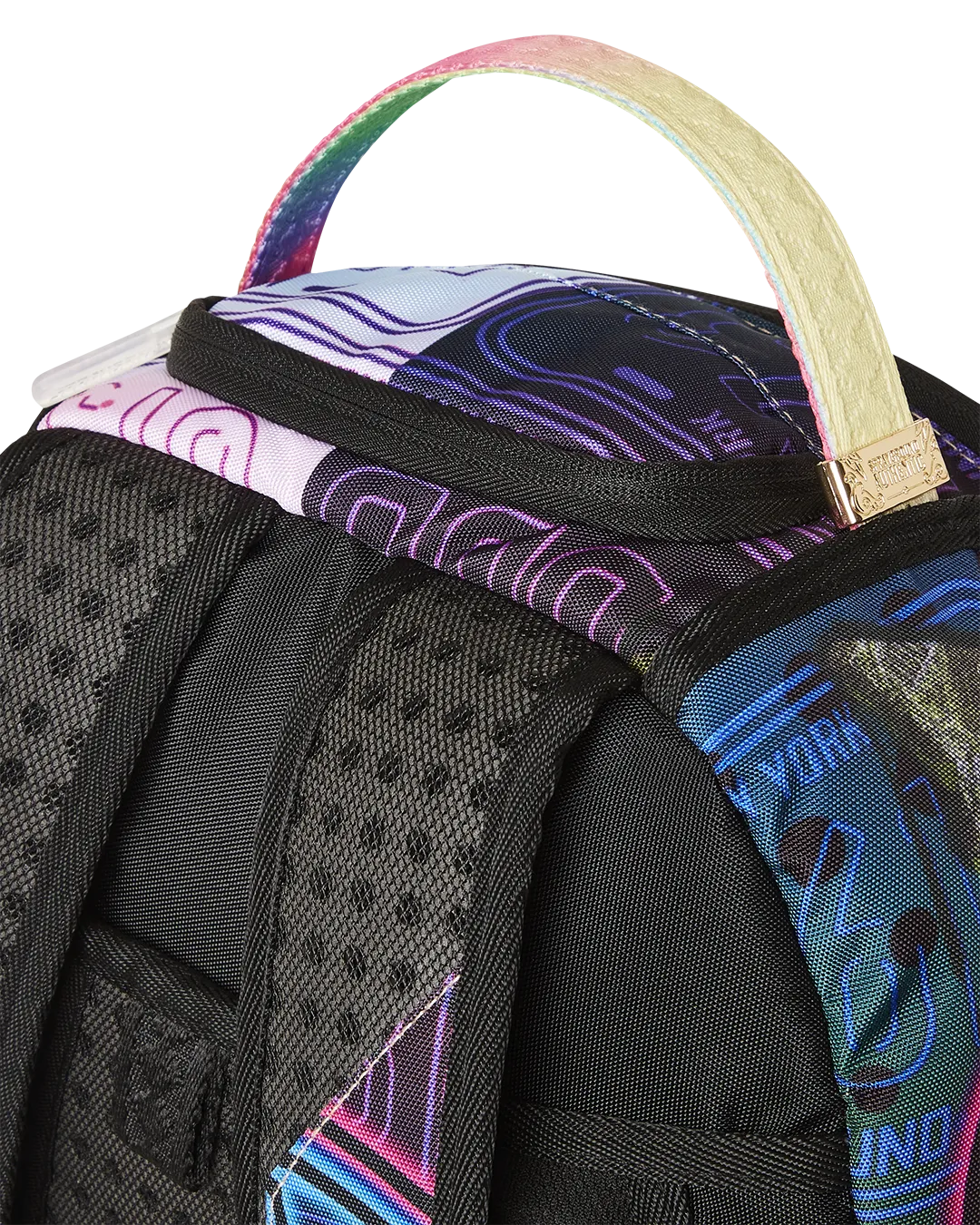 Sprayground Neon Plates Deluxe Backpack B4826