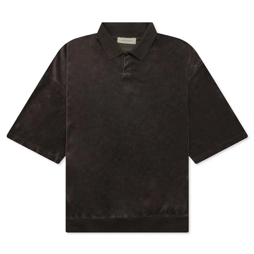 Short Sleeve Off Black Polo