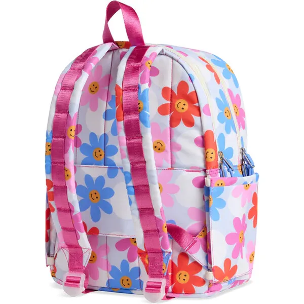 Kane Double Pocket Backpack with Daisies by STATE