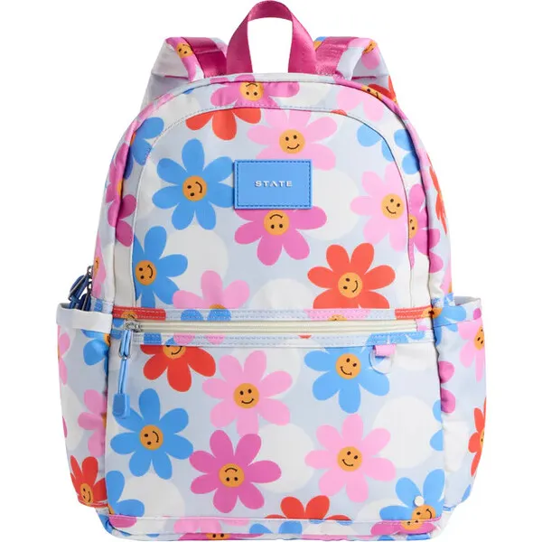 Kane Double Pocket Backpack with Daisies by STATE