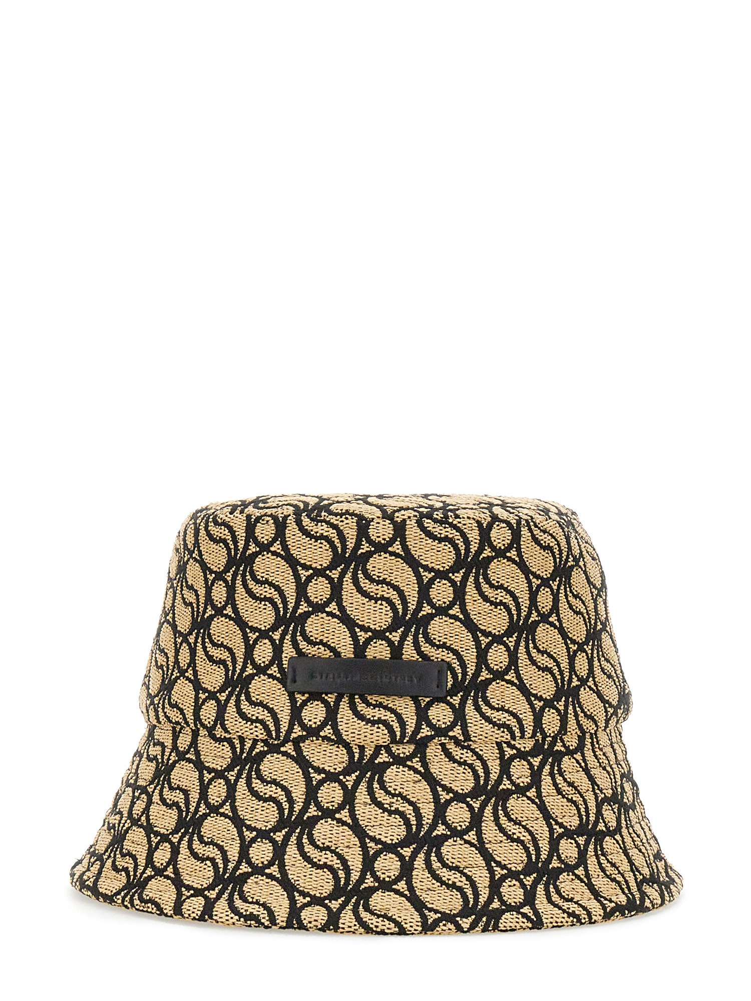 Stella McCartney Logo Raffia Hat