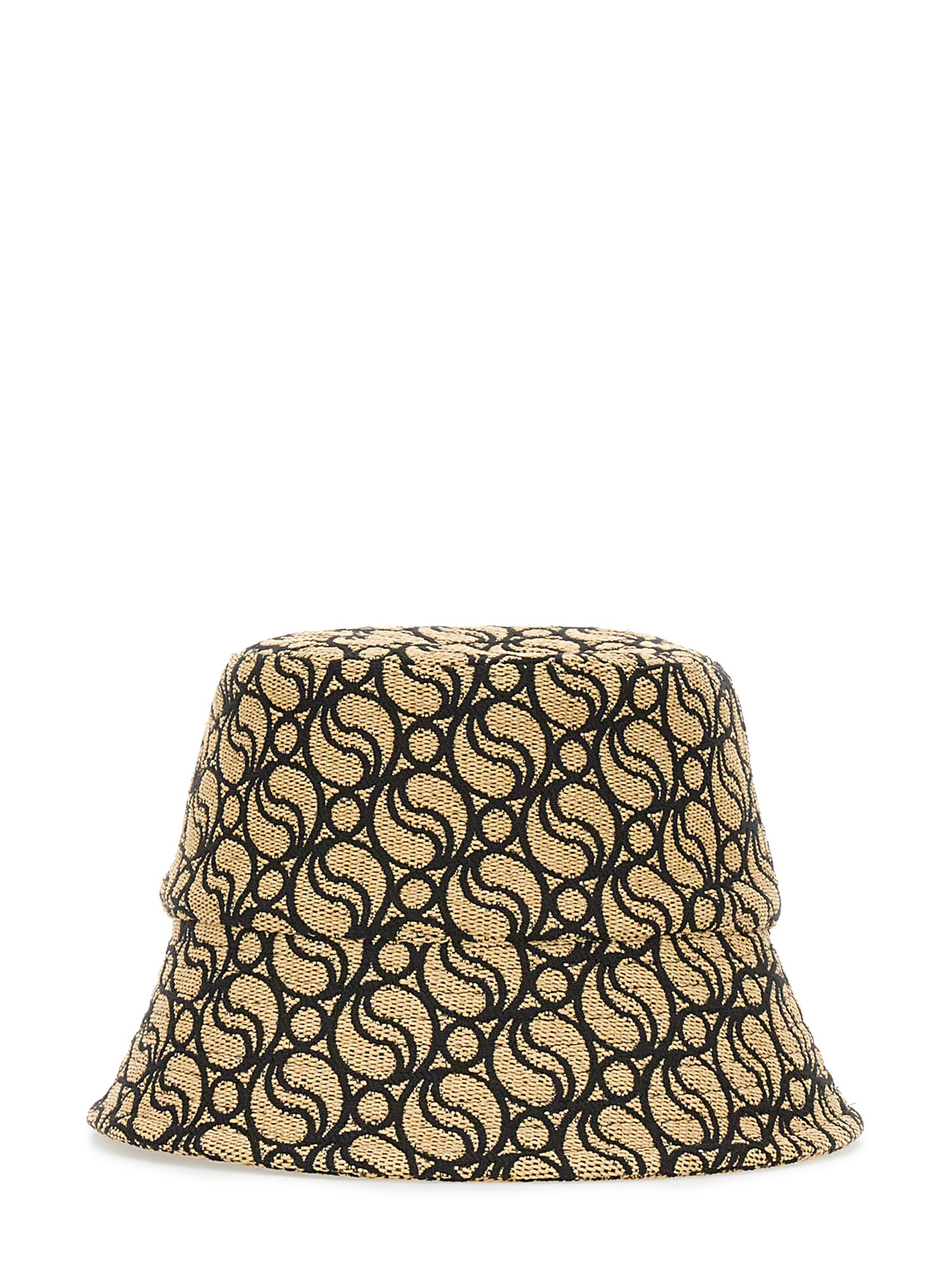 Stella McCartney Logo Raffia Hat