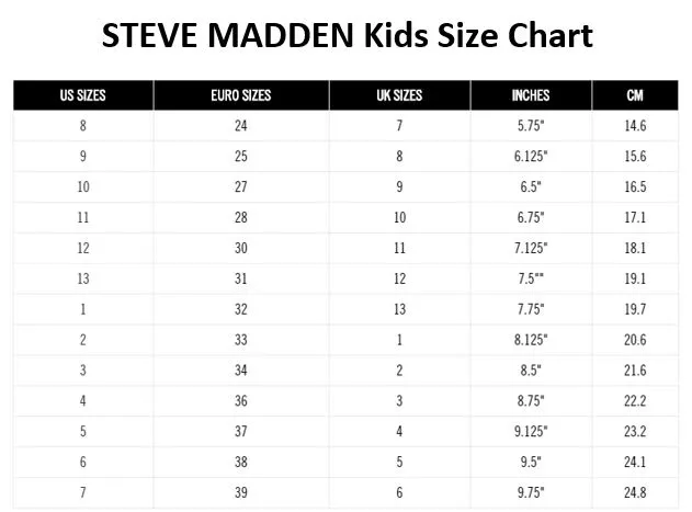 Steve Madden Kids Beckky (Little Kid/Big Kid)