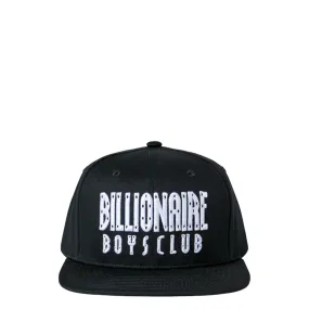 STRAIGHT FONT HAT BLACK