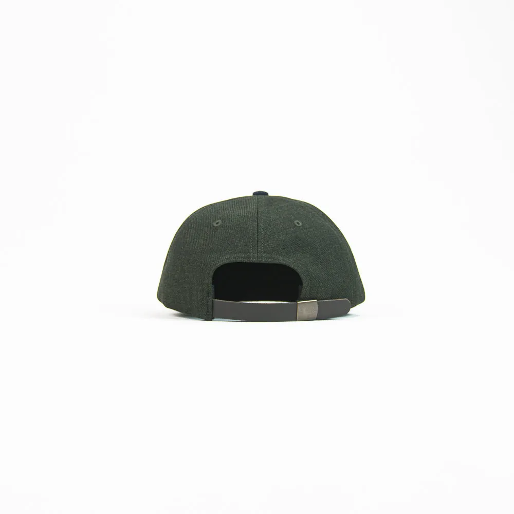 Stupid Strawberry 6 Panel Hat (Hunter Green)