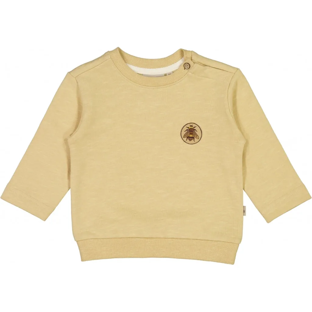 Sweatshirt Bee Badge - oat