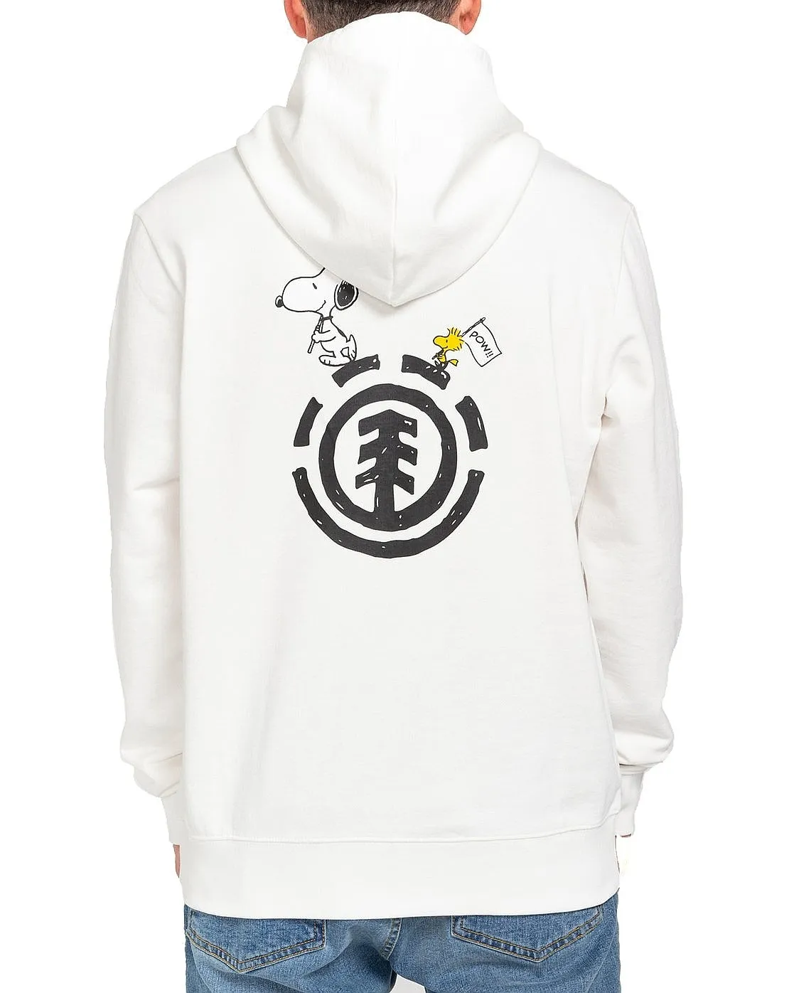 sweatshirt Element Peanuts Slide - Off White - men´s