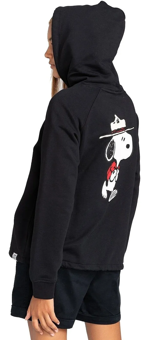 sweatshirt Element Peanuts Trekking - Flint Black - women´s