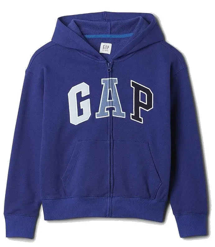 sweatshirt GAP V-Fall Fash Logo Zip - Bellwether Blue 193943 - boy´s