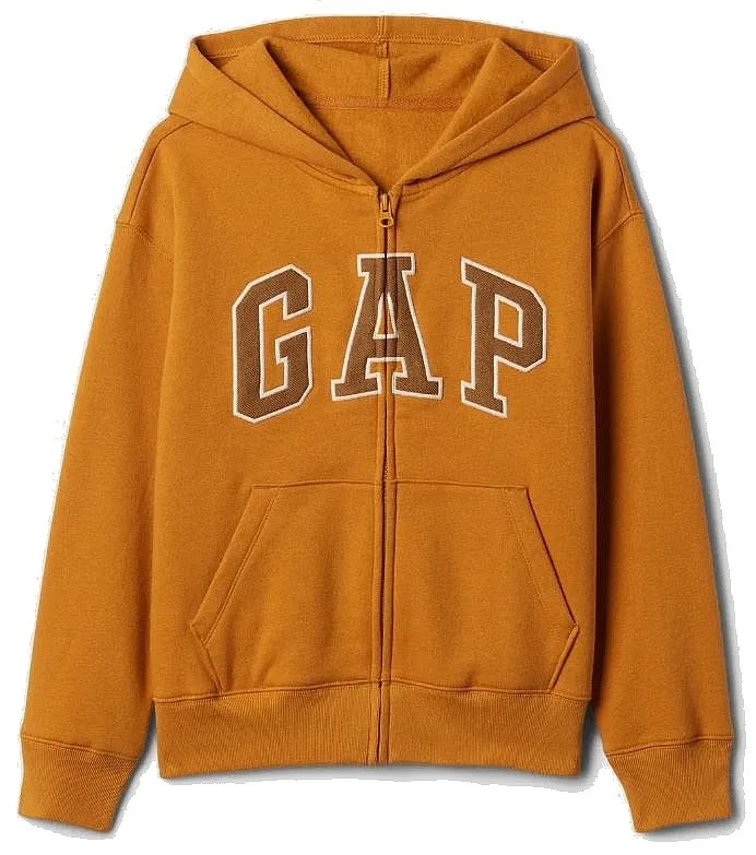 sweatshirt GAP V-Fall Fash Logo Zip - Tigers Eye 651 - boy´s