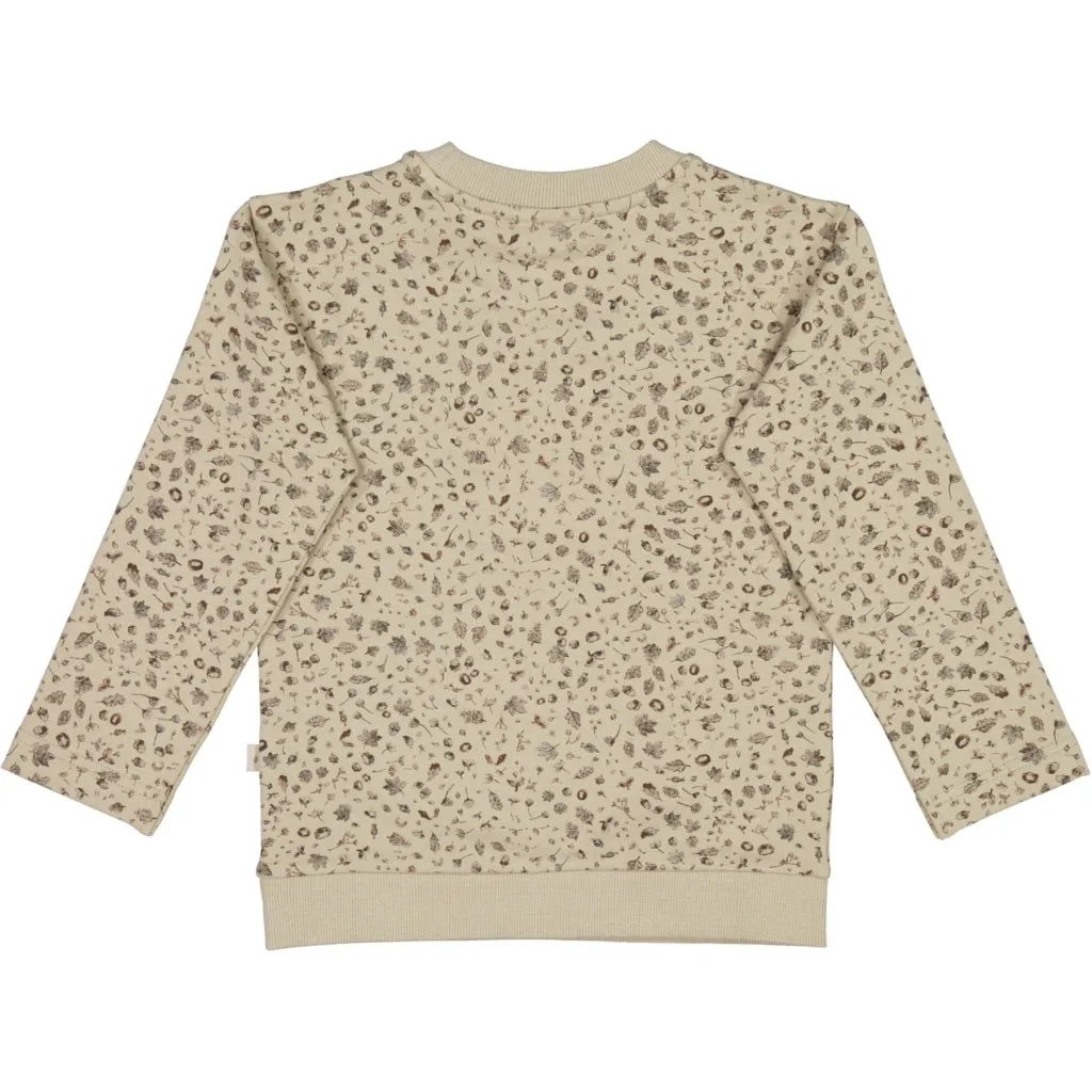 Sweatshirt Sigi - gravel spruce and cone