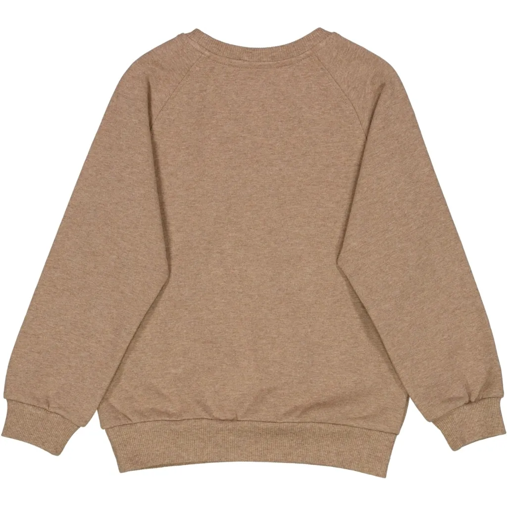 Sweatshirt Valdemar - khaki melange