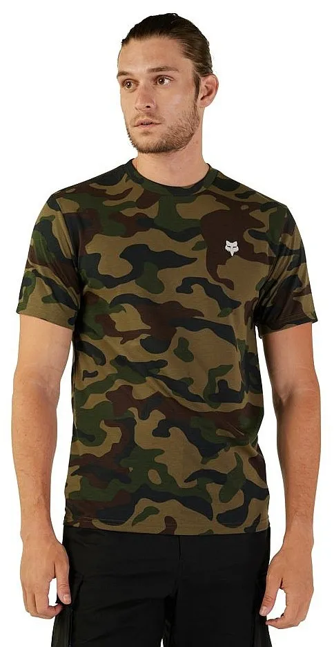 T-Shirt Fox Head Tech Camo - Green Camo - men´s