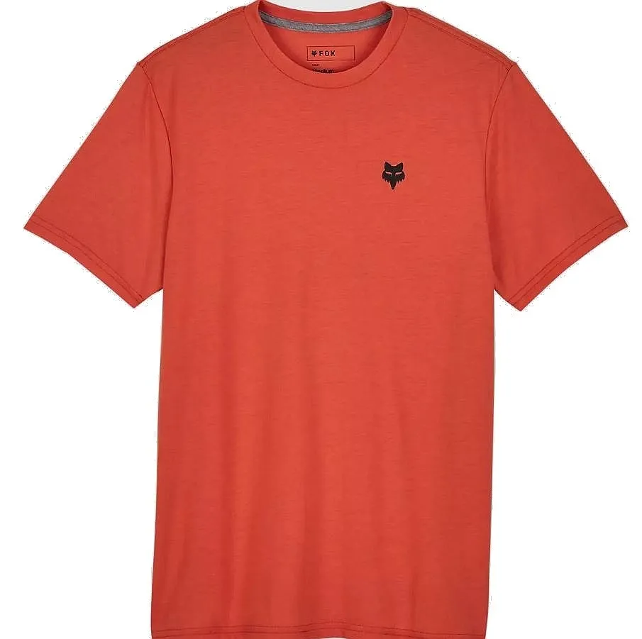 T-Shirt Fox Interfere Tech - Atomic Orange - men´s