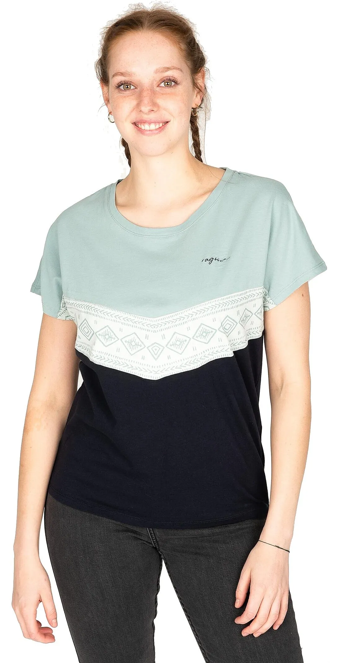 T-Shirt Ragwear Nattivo Organic Gots - 2035/Aqua - women´s