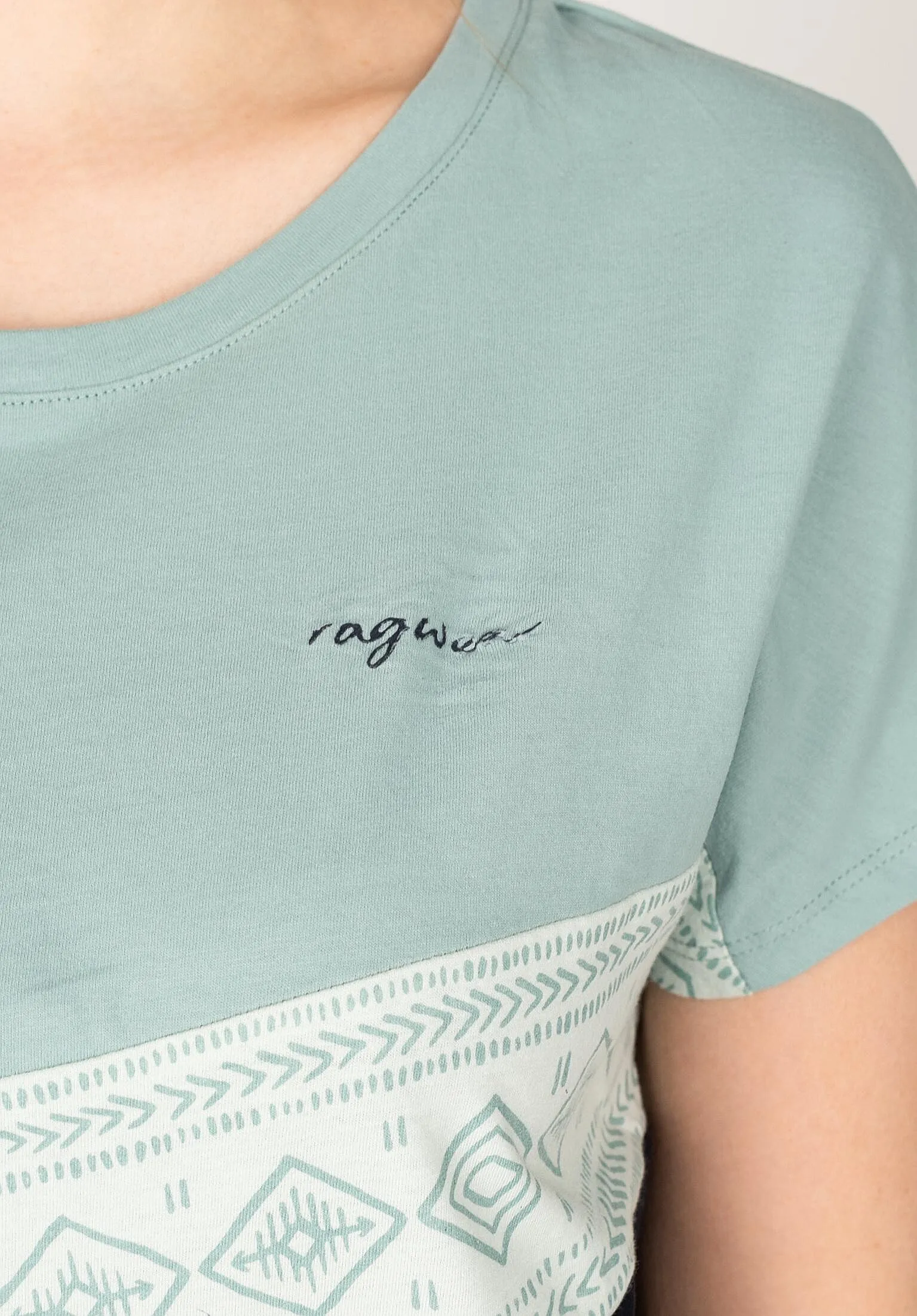 T-Shirt Ragwear Nattivo Organic Gots - 2035/Aqua - women´s