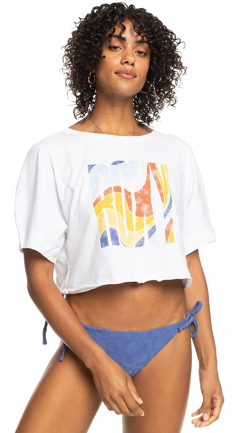 T-Shirt Roxy I Will Miss You - WBB0/Bright White - women´s