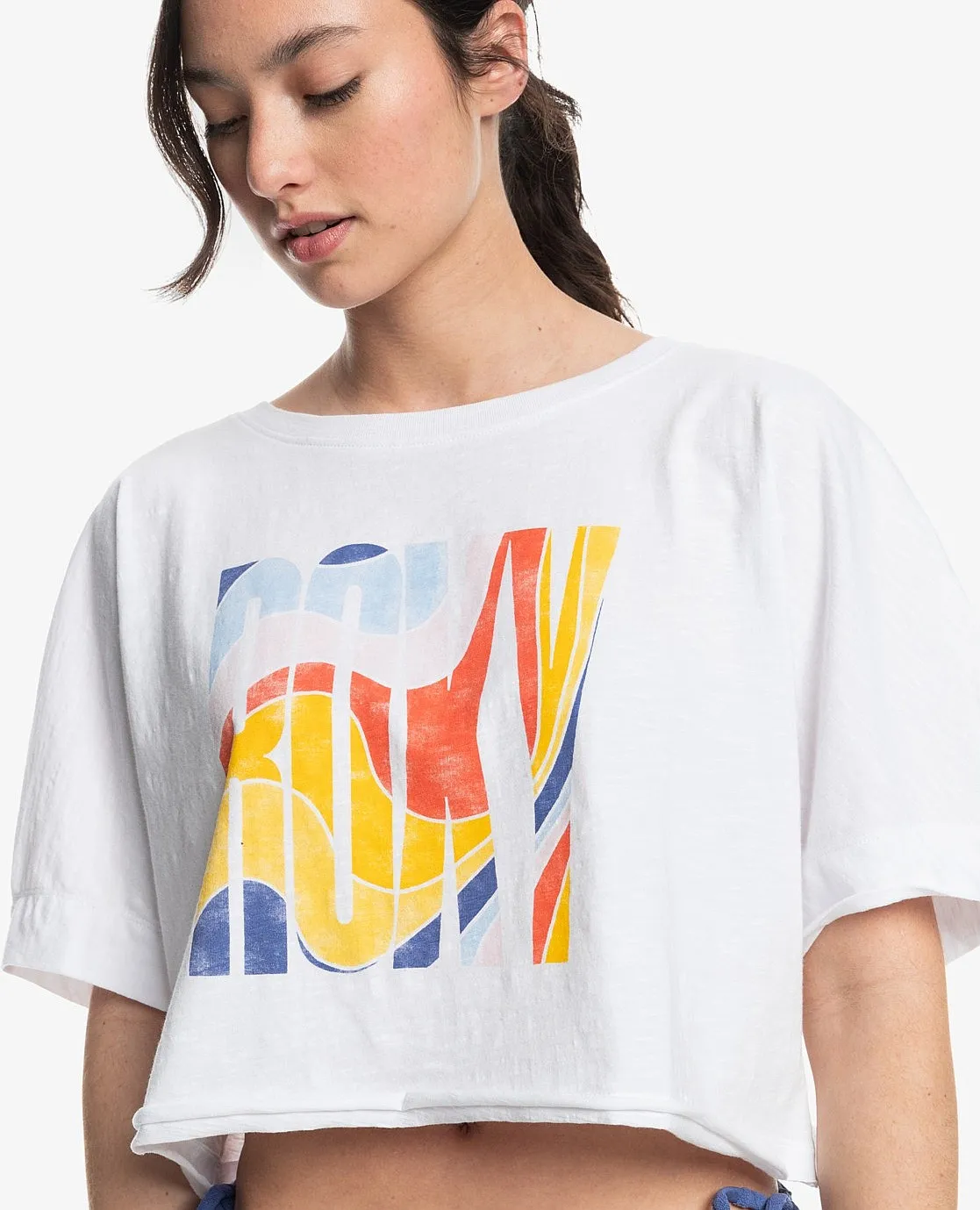 T-Shirt Roxy I Will Miss You - WBB0/Bright White - women´s