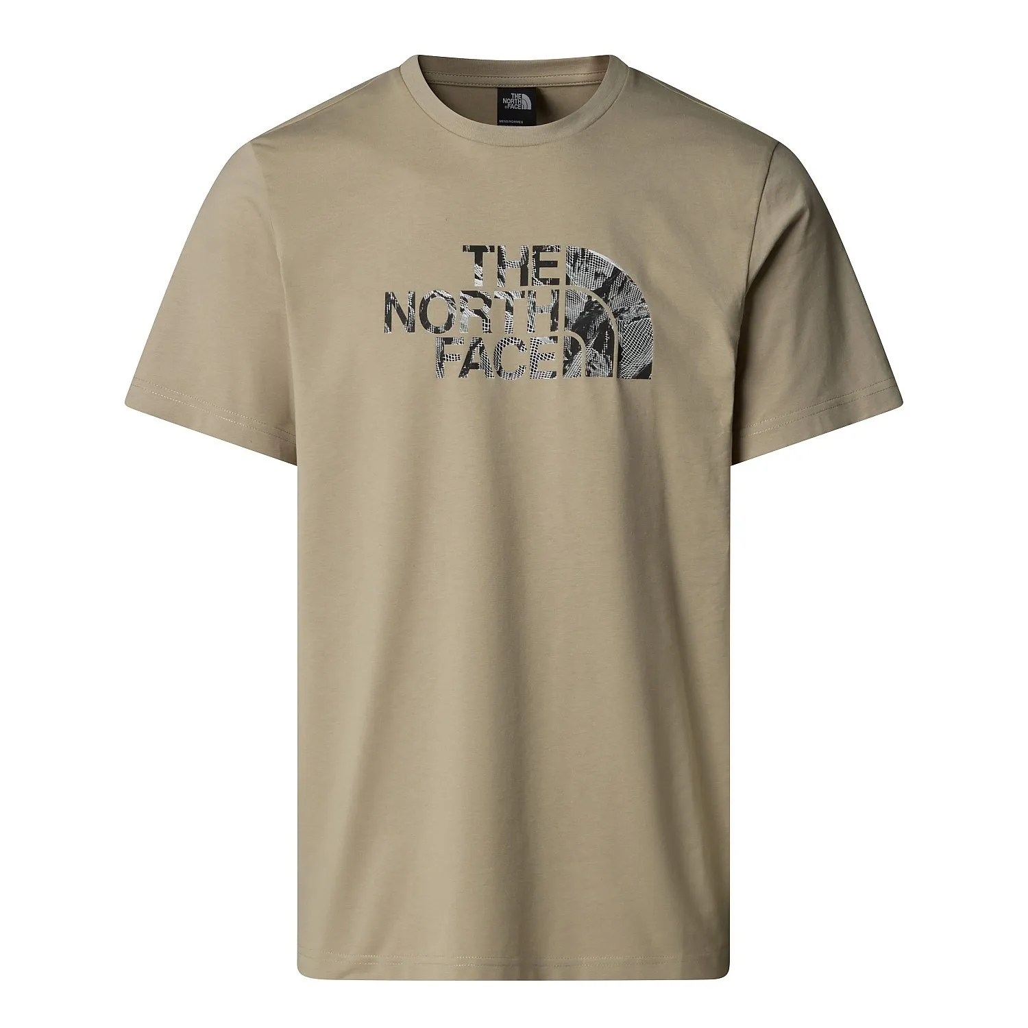 T-Shirt The North Face Easy Graphic Infill - Clay Grey/TNF Black 3D - men´s