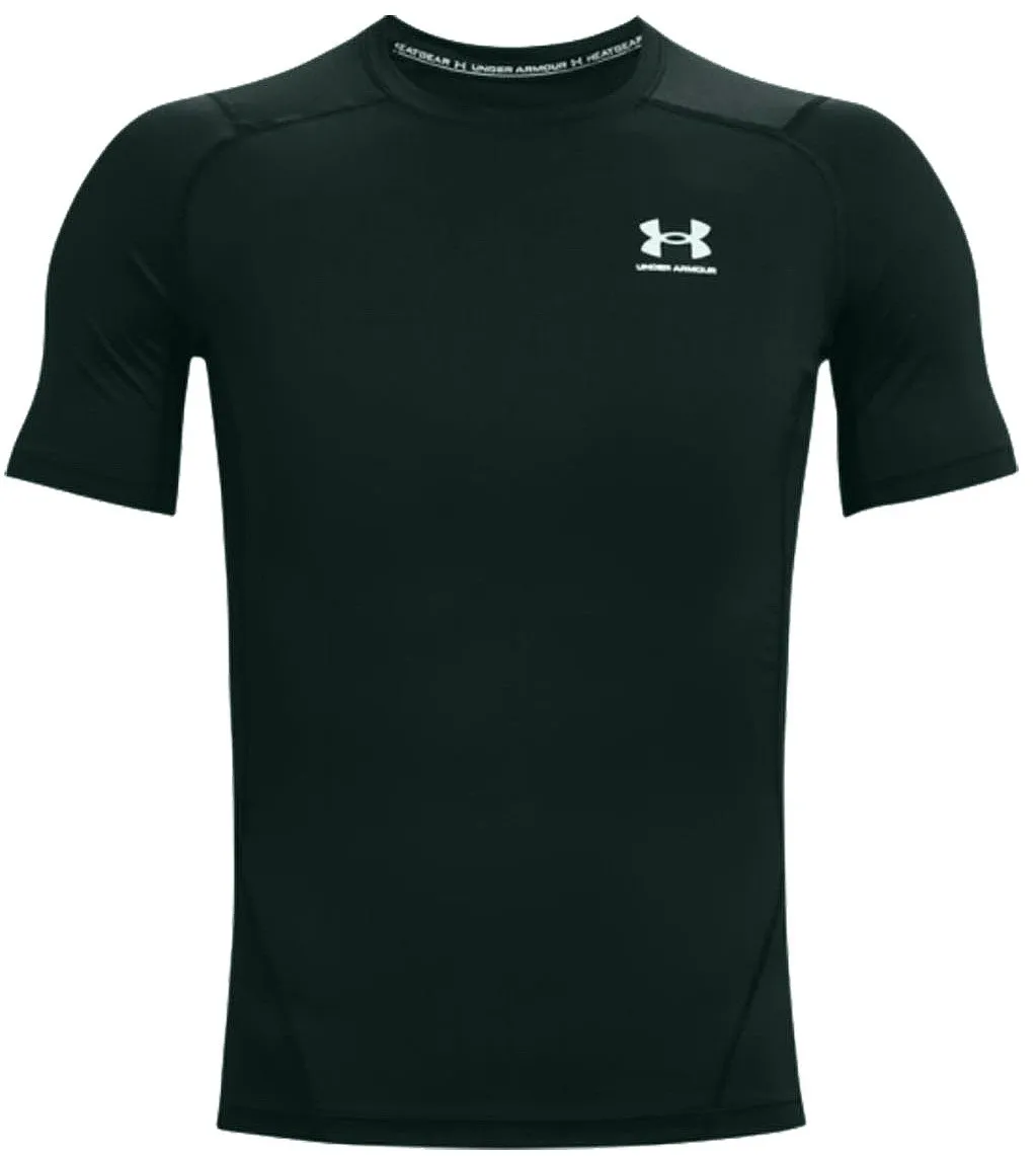 T-Shirt Under Armour HeatGear Armour Comp - 001/Black/White - men´s