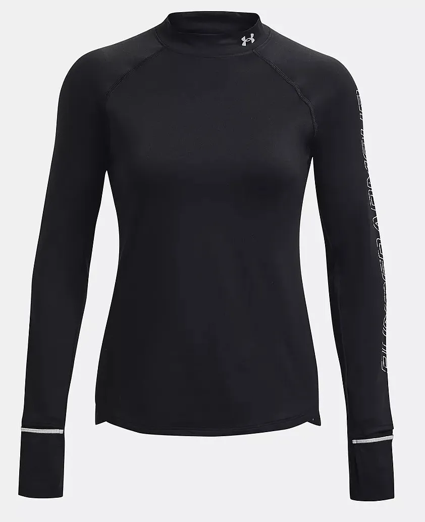 T-Shirt Under Armour OutRun The Cold LS - Black - women´s