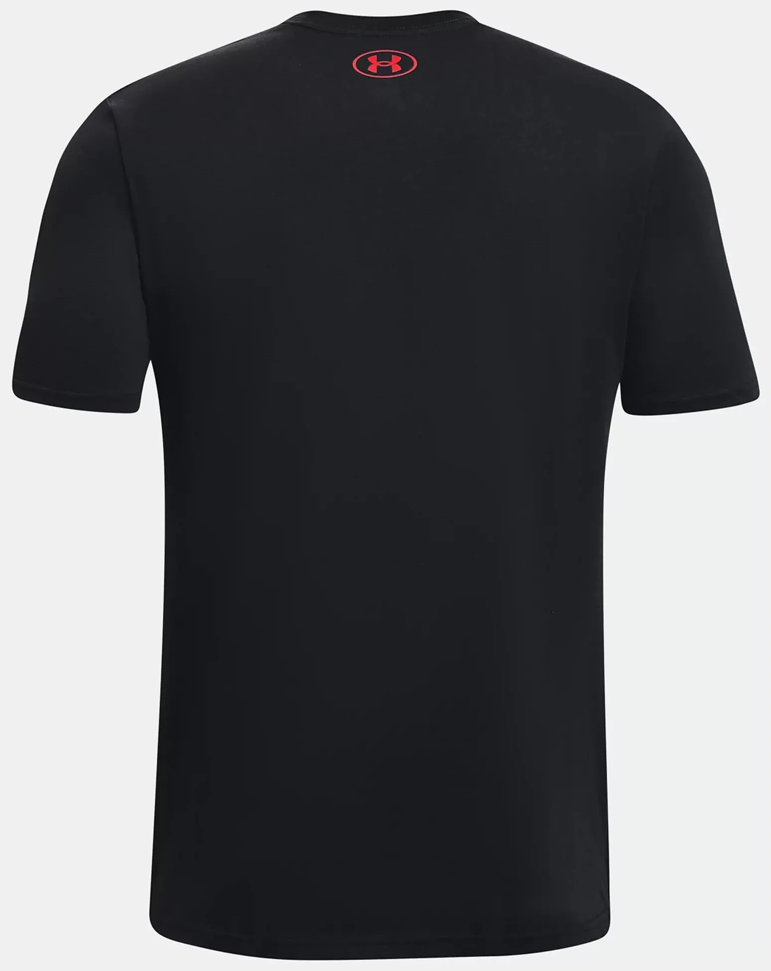 T-Shirt Under Armour Photoreal Field GF - 001/Black/Bolt Red - men´s