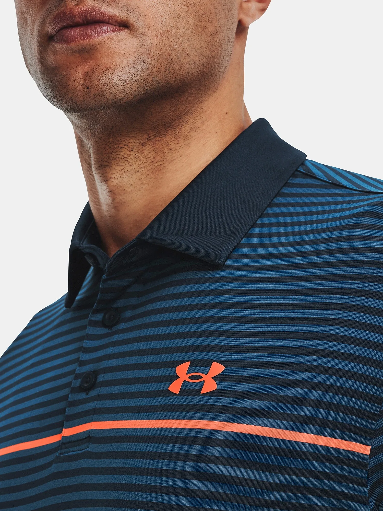 T-Shirt Under Armour Playoff 2.0 Polo - Academy/Petrol Blue - men´s