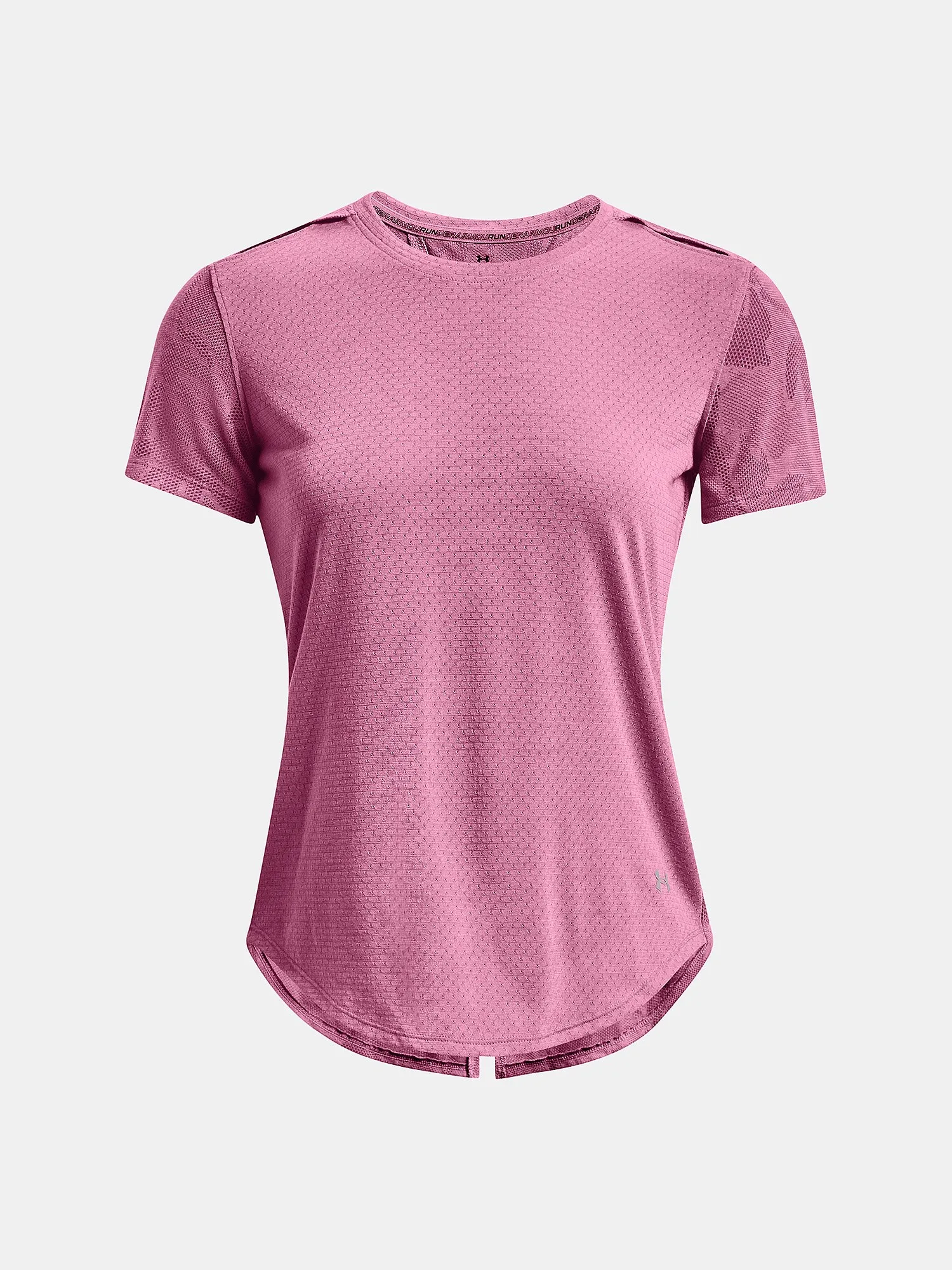 T-Shirt Under Armour Streaker SnowCloud - Pace Pink/Reflective - women´s