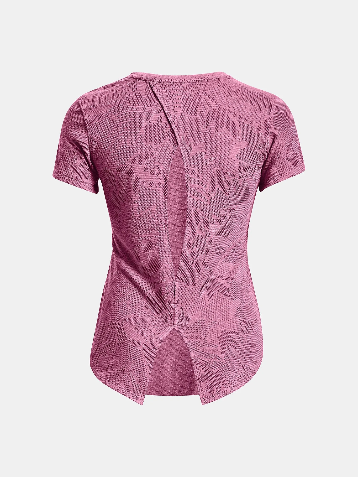 T-Shirt Under Armour Streaker SnowCloud - Pace Pink/Reflective - women´s