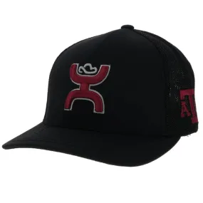 TEXAS A&M BLACK HOOEY LOGO HAT