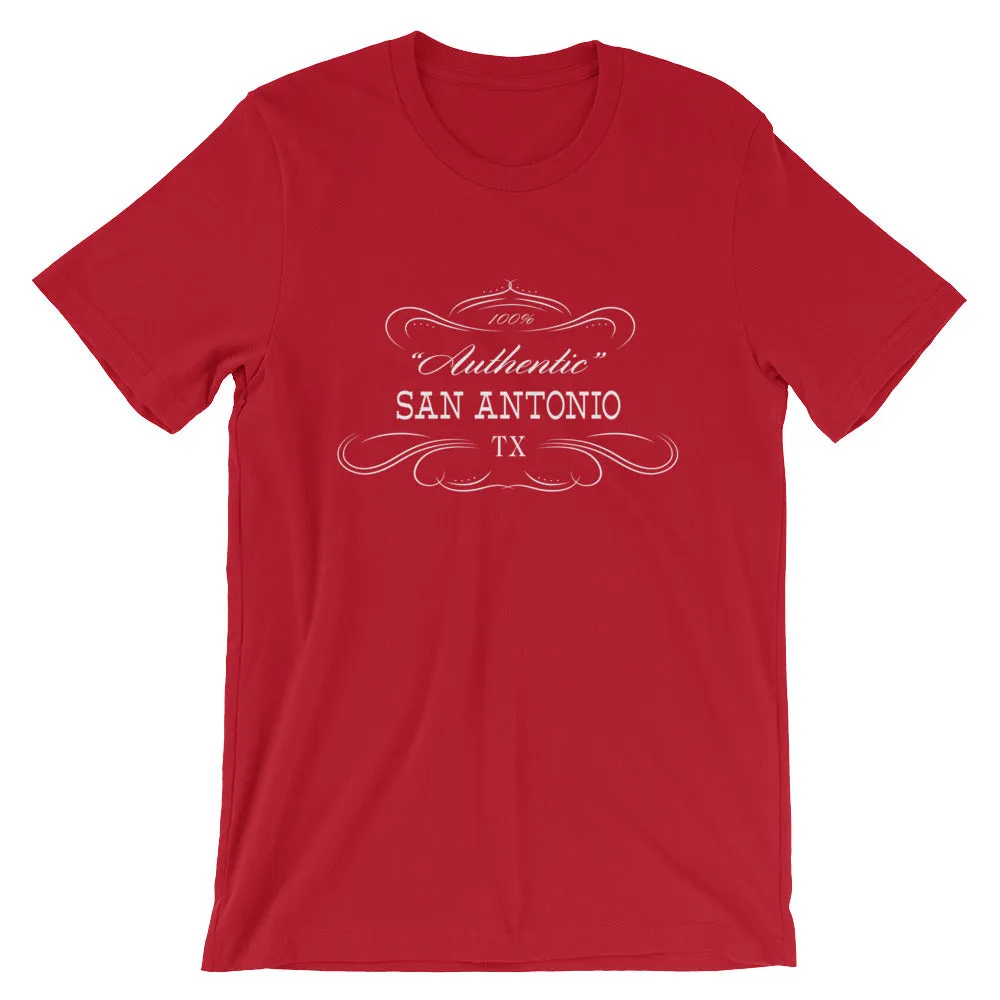 San Antonio TX Texas Short-Sleeve Unisex T-Shirt Authentic