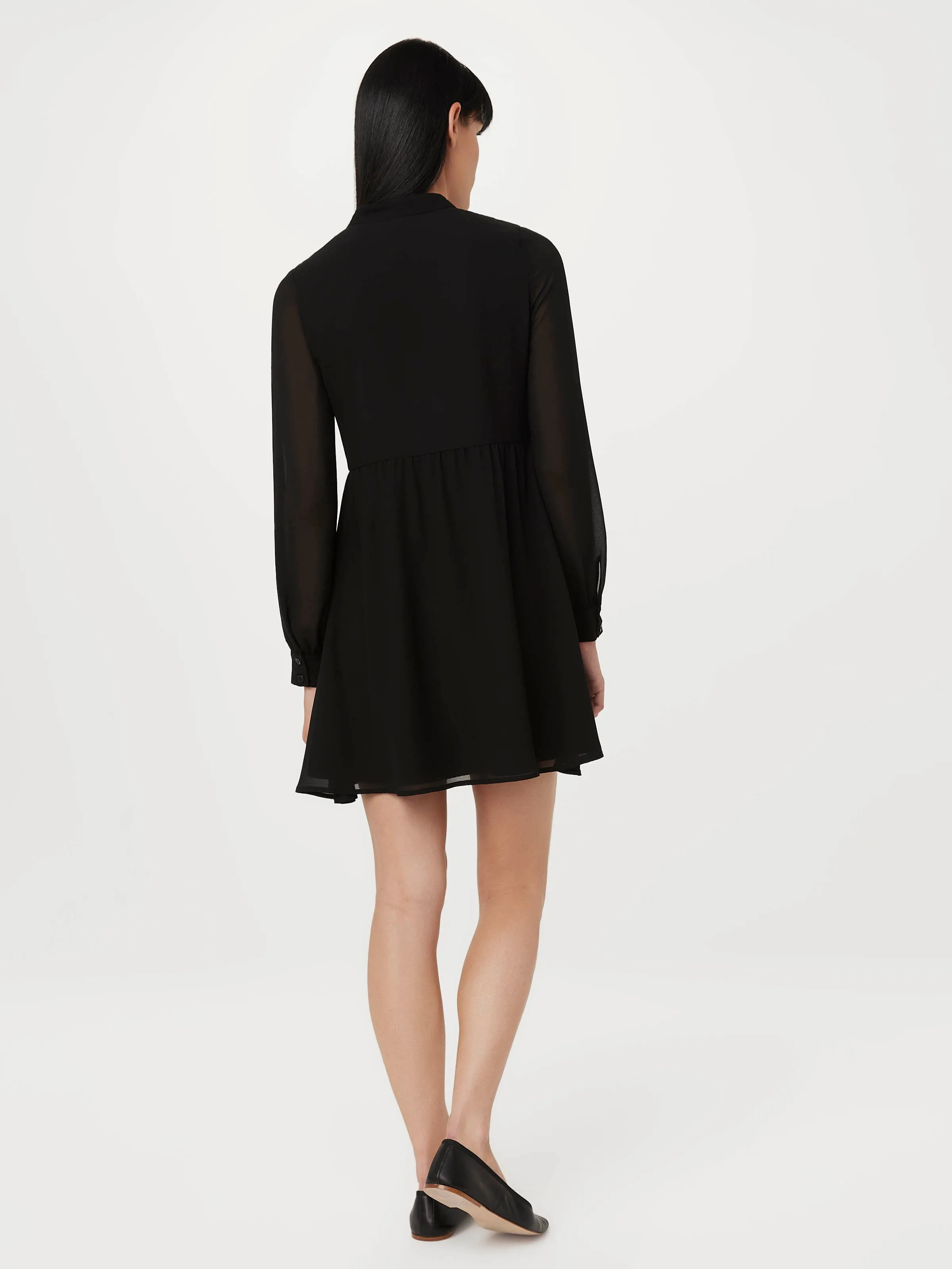 The Chiffon Dress in Black