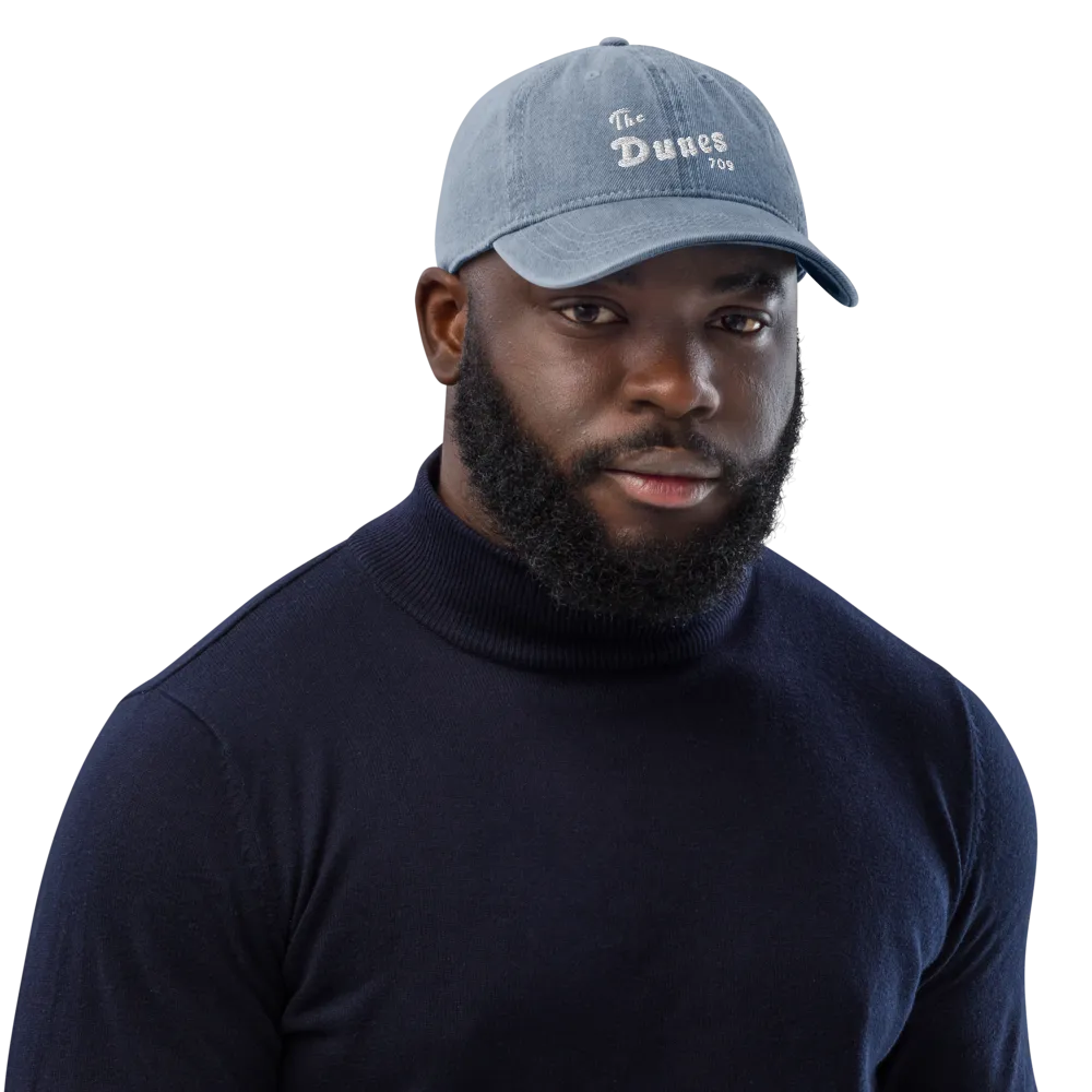 The Dunes Insecure Denim Dad Hat