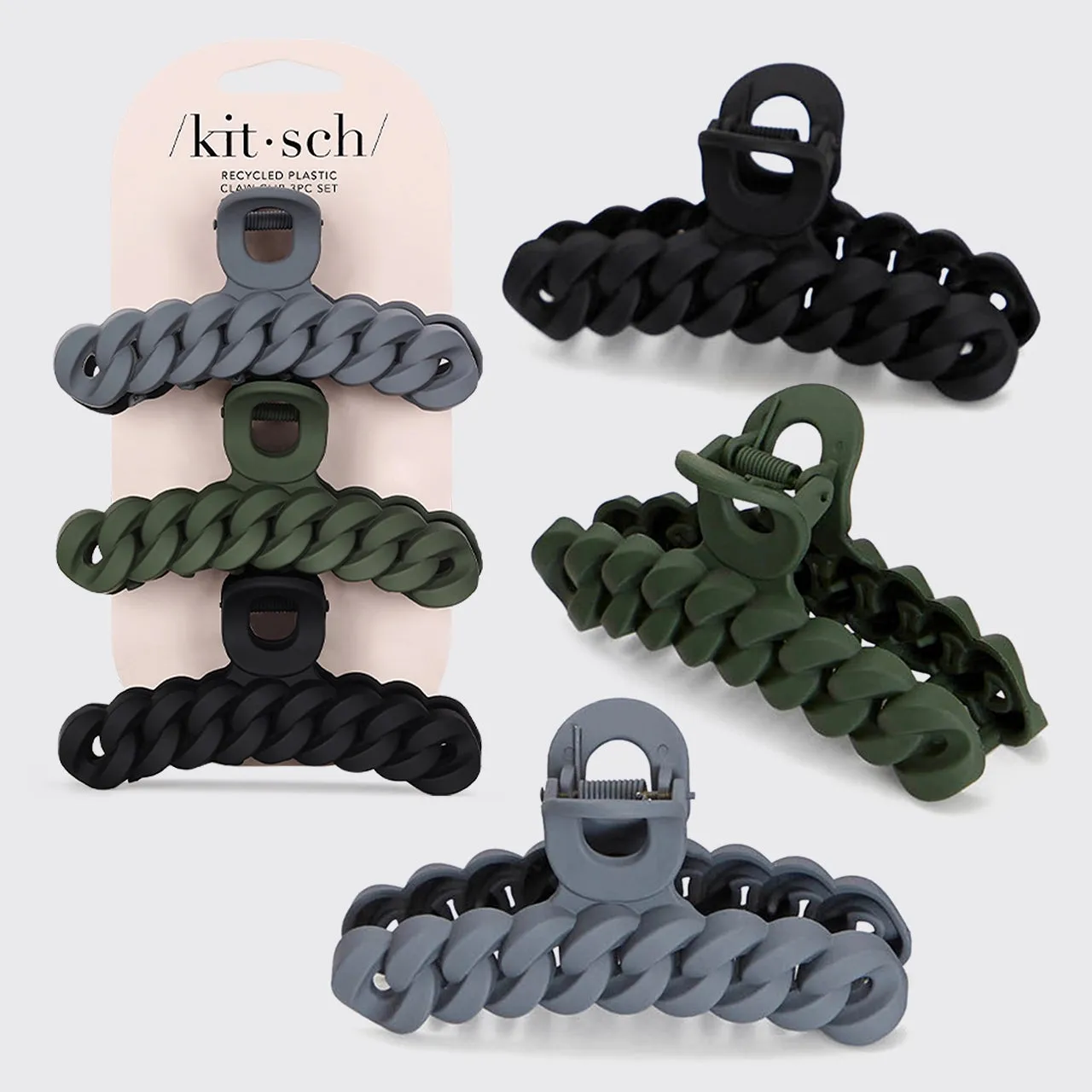 The Eco-Friendly Chain Claw Clip 3pc Set