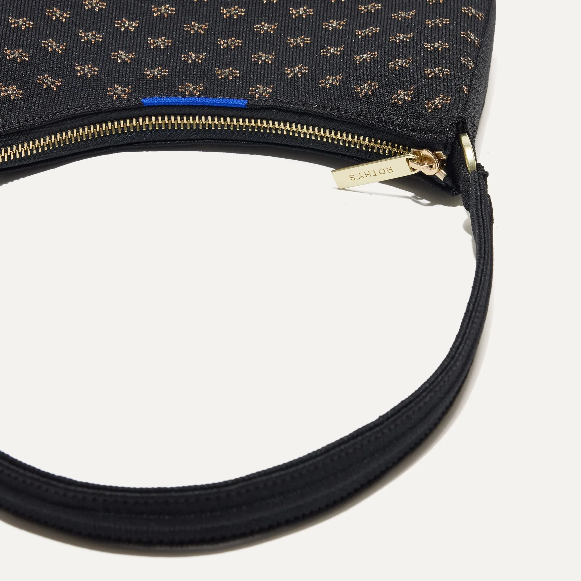 The Mini Shoulder Bag in Daisy Sparkle