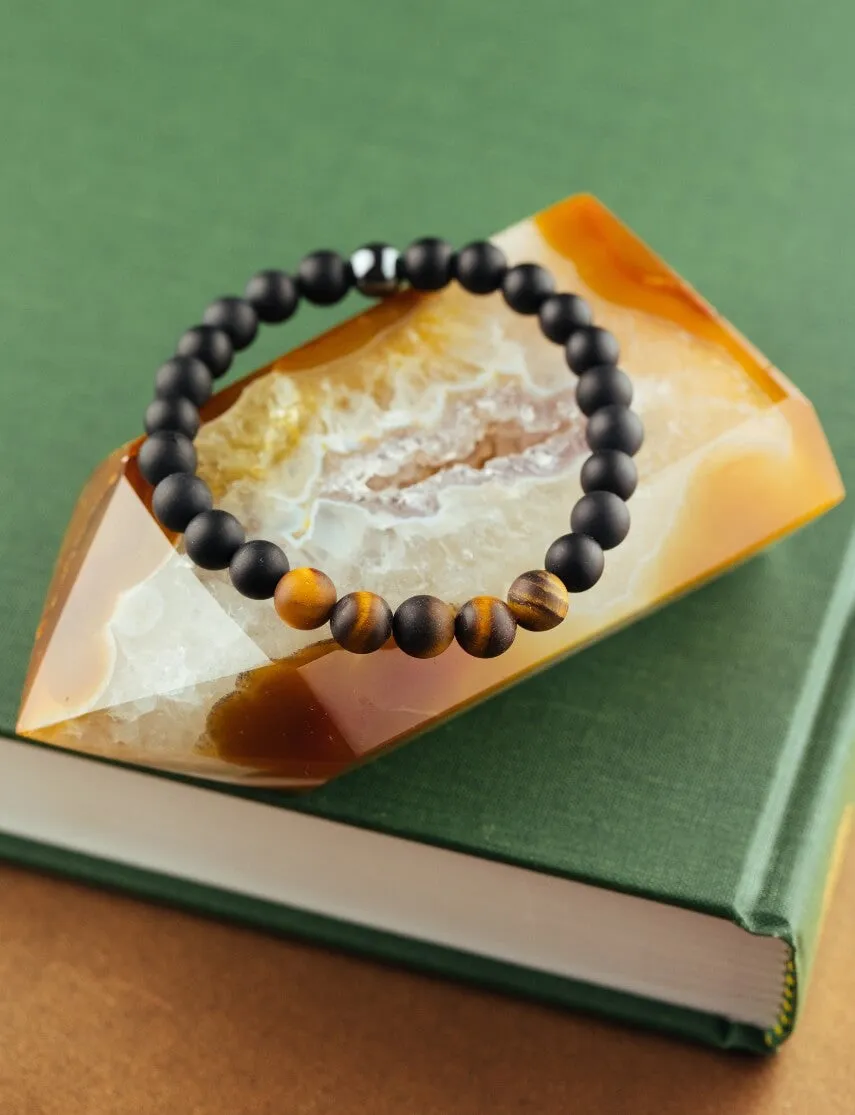 Tiger Eye Men's Bracelet for Powerful