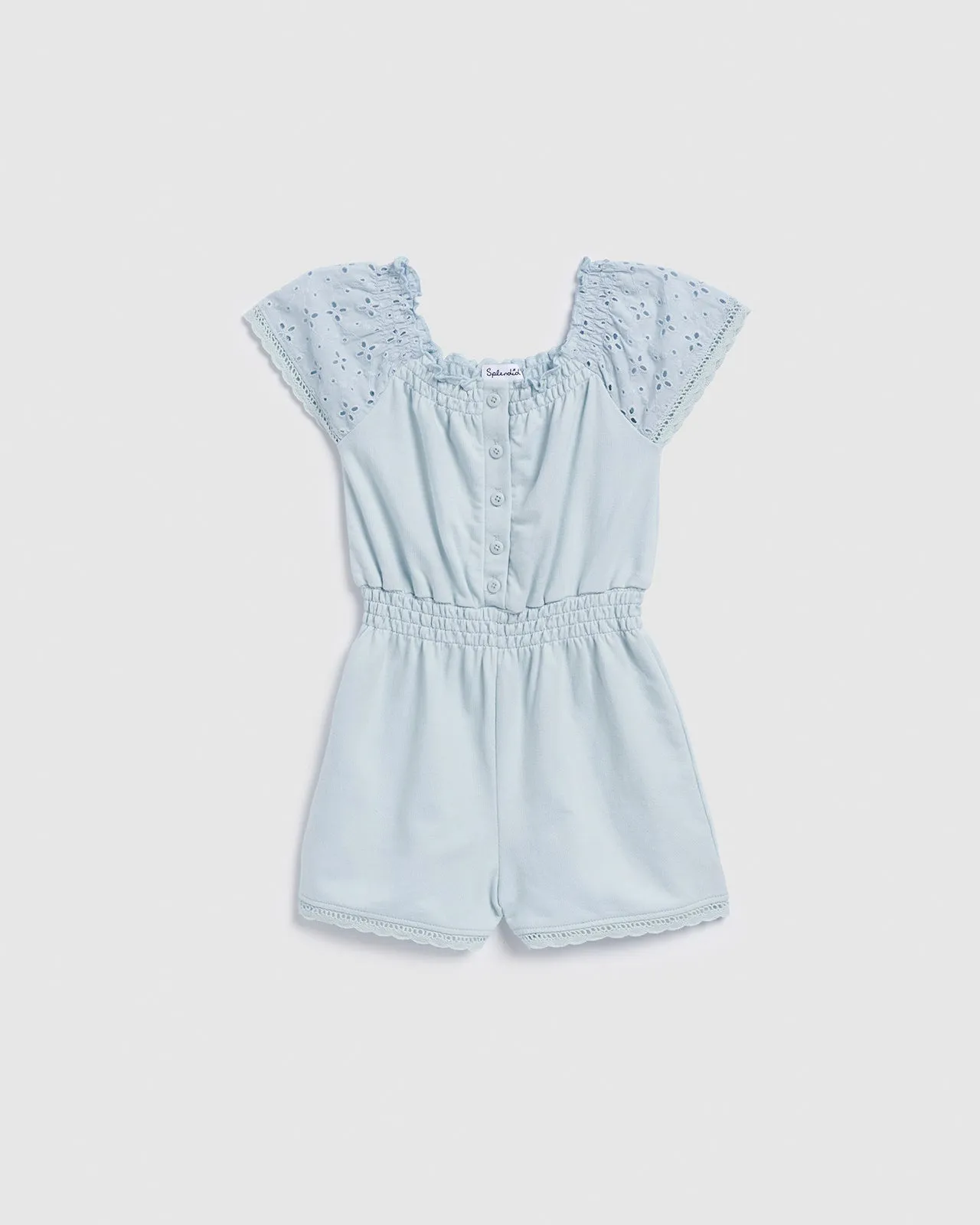 Toddler Girl Breezy Eyelet Romper