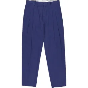 Tommy Hilfiger Blue Linen Blend Trousers