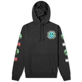 Tommy Jeans TJ US Love The World Black Hoodie