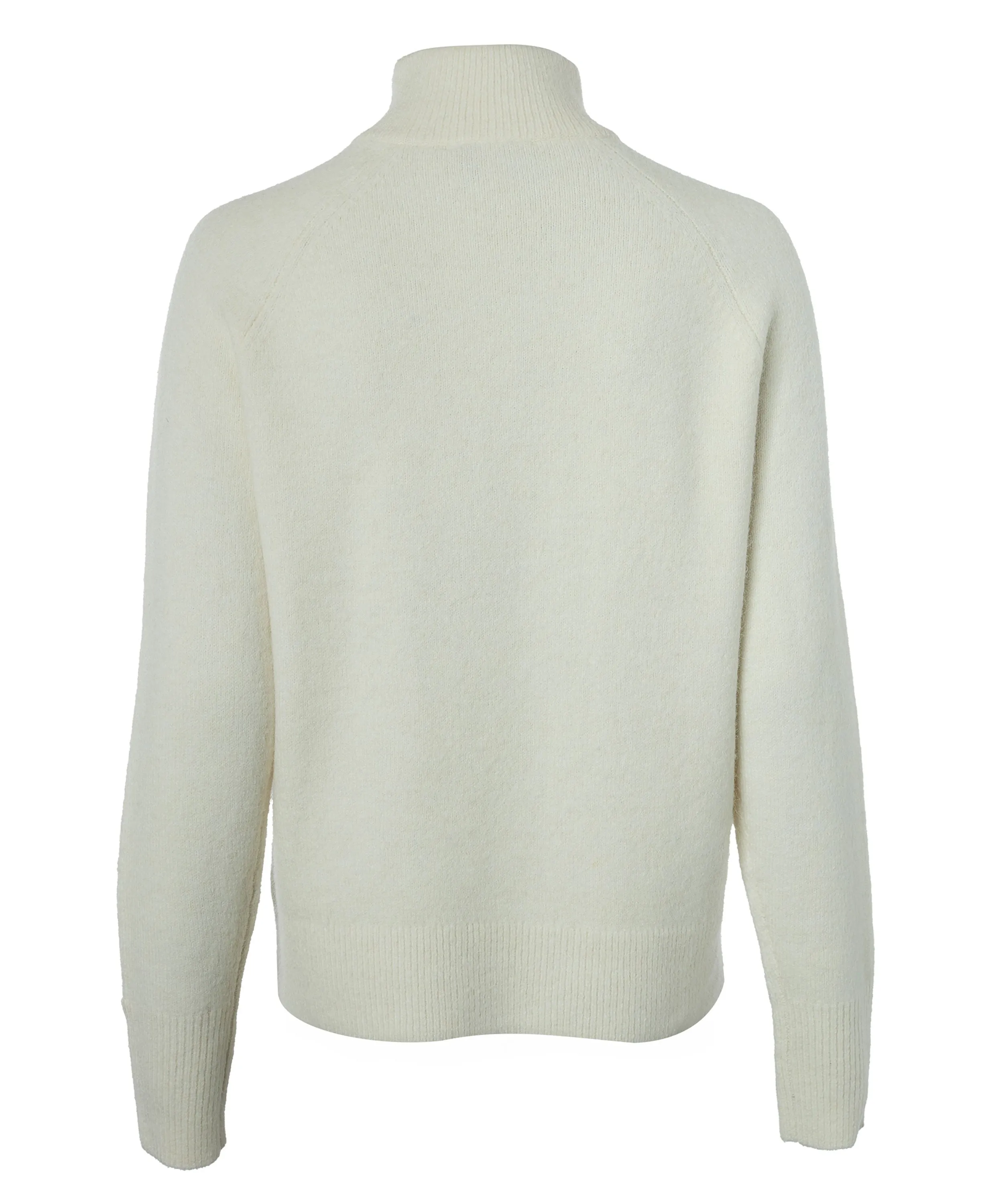 Tori Half Zip Knit                             Natural