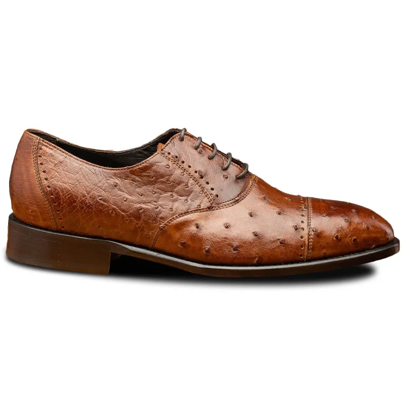 Toscana H777 Ostrich Oxfords Cognac - Shop Now!