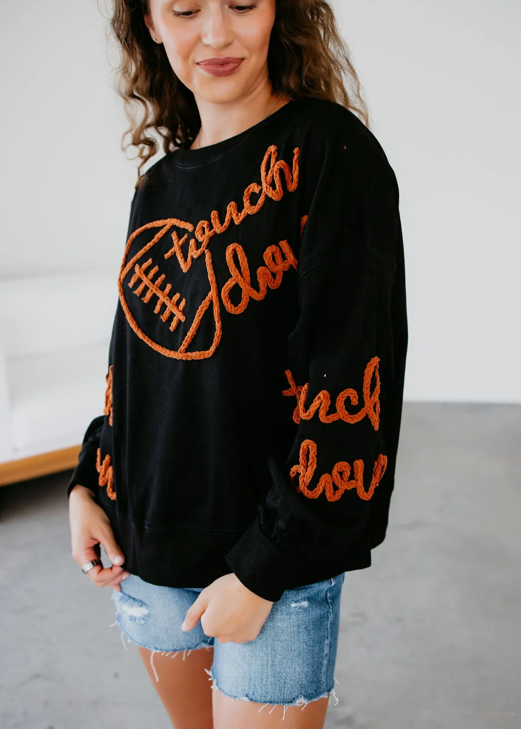 Touchdown Embroidered Sweatshirt