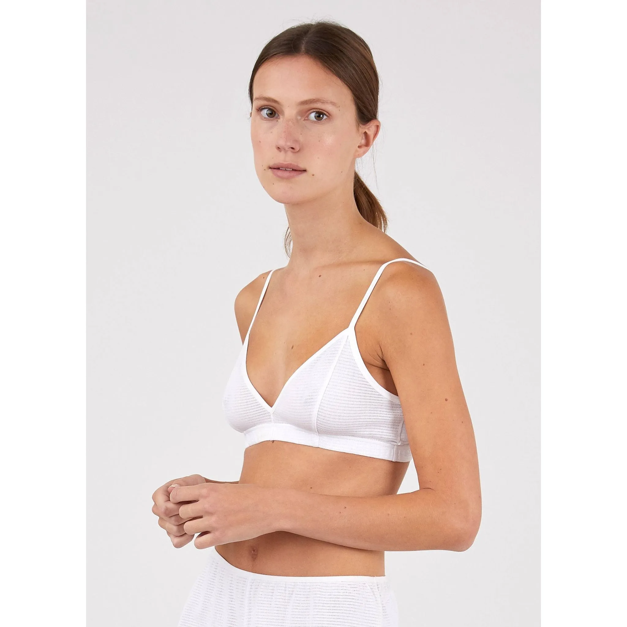 Triangle Bra | Women | White